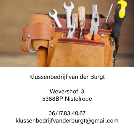 Klussenbedrijf van der Burgt